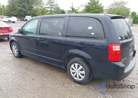 2010 Dodge Grand Caravan Se из США, поврежденный, VIN 2D4RN4DE3AR143668